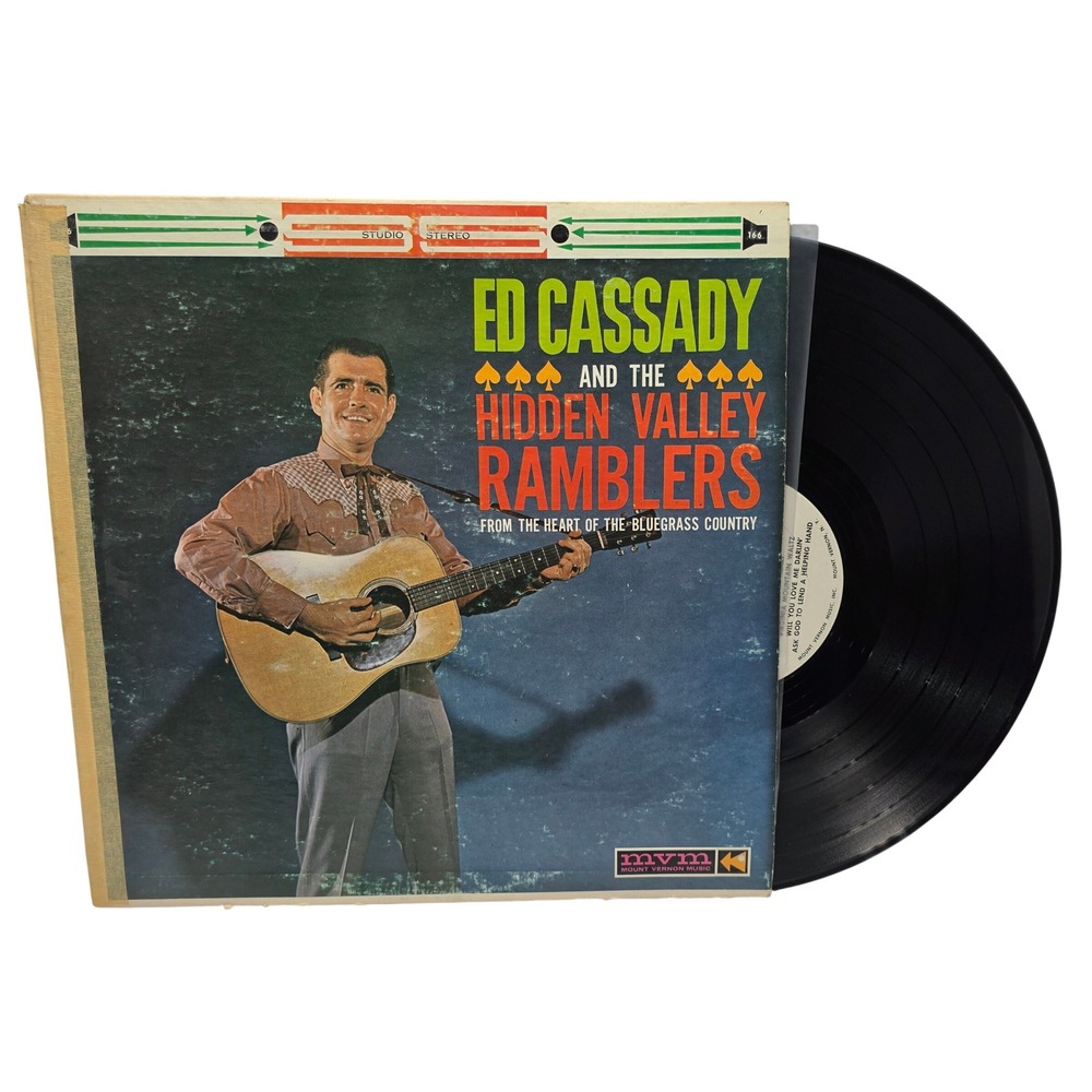 Ed Cassady Hidden Valley Ramblers Bluegrass Country Vinyl LP MVM 166 Vintage*
